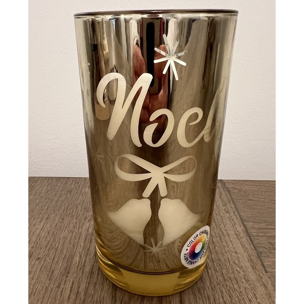 NEW Ashland Christmas NOEL Color Changing Bells Candle Decor 9.5 Oz